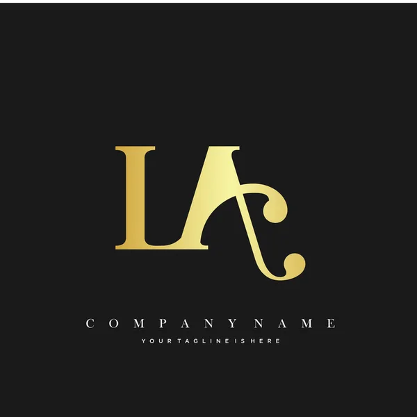 Αρχική Letter Σχεδιασμός Προτύπου Logo — Διανυσματικό Αρχείο