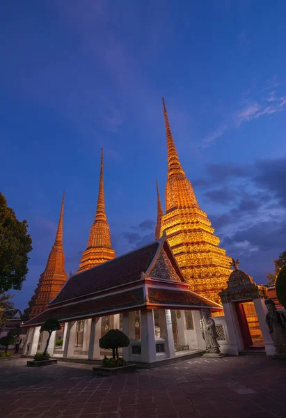 Wat Pho In Bangkok, Thailand — стоковое фото