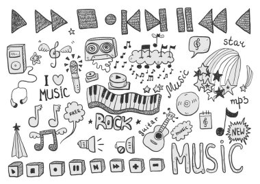 müzik işaretler topluluğu