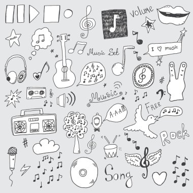 müzik işaretler topluluğu