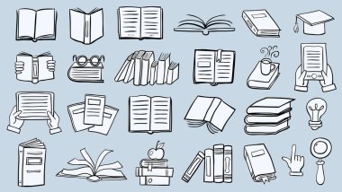 Kitaplar karalamalar kümesi