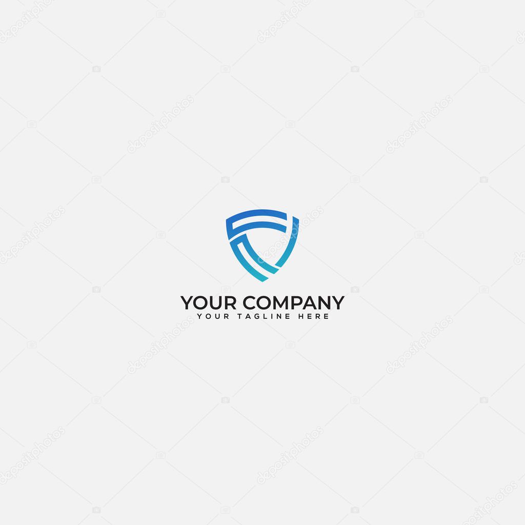 Cci shield active logo designs, letter cci and safety logo