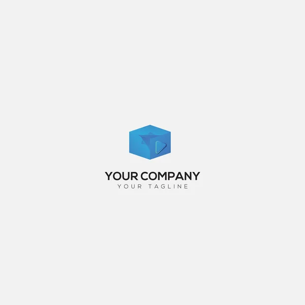 Juego de caja aplicación software logo 3d — Vector de stock