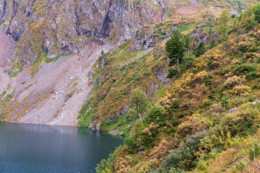 Sibirya 'daki Ivanovo Gölü, Hakassia Cumhuriyeti