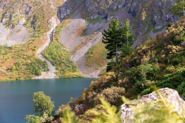 Sibirya 'daki Ivanovo Gölü, Hakassia Cumhuriyeti