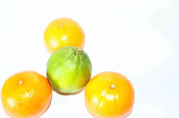 Asiatische Küche Süße Südfrüchte Zitrusfrüchte Zitronen Orangen Dessertzutaten — Stockfoto