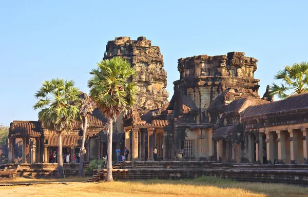 Panorami Magnifici Templi Angkor Viaggio Esotico Cambogia Viaggiare Asia — Foto Stock