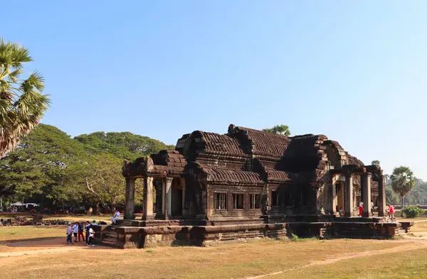 Vistas Magníficas Templos Angkor Uma Viagem Exótica Para Camboja Viajar — Fotografia de Stock