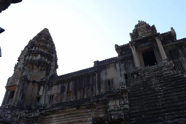 Ausblicke Herrliche Tempel Von Angkor Eine Exotische Reise Nach Kambodscha — Stockfoto