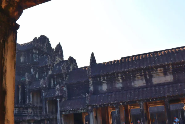 Ausblicke Herrliche Tempel Von Angkor Eine Exotische Reise Nach Kambodscha — Stockfoto