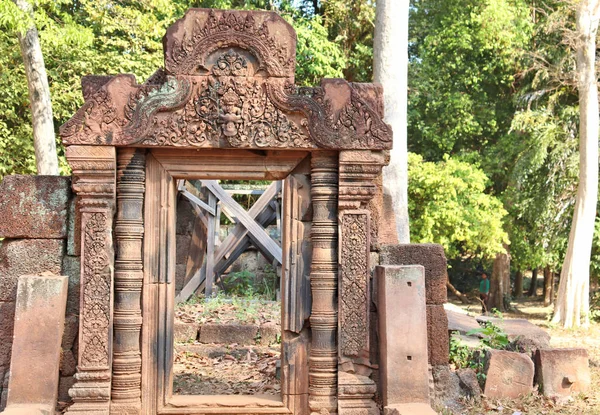 Udsigt Templer Angkor Cambodja Arkitektur Sydøstasien - Stock-foto