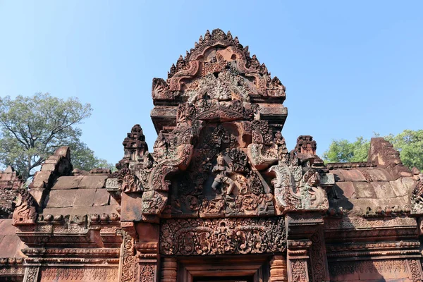 Manzara Tapınaklar Angkor Kamboçya Güneydoğu Asya Mimarisi — Stok fotoğraf