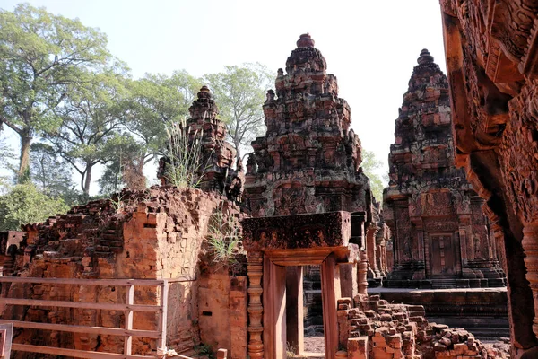 Ansichten Tempel Angkor Kambodscha Architektur Südostasiens — Stockfoto