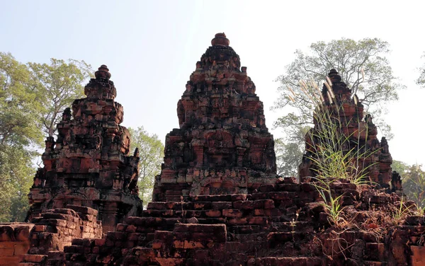 Vistas Templos Angkor Camboya Arquitectura Del Sudeste Asiático —  Fotos de Stock