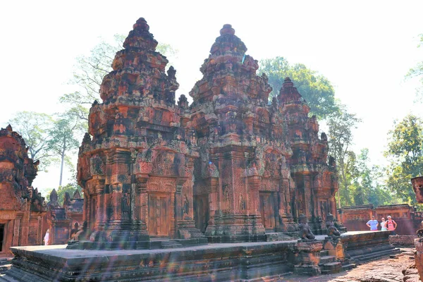 Manzara Tapınaklar Angkor Kamboçya Güneydoğu Asya Mimarisi — Stok fotoğraf