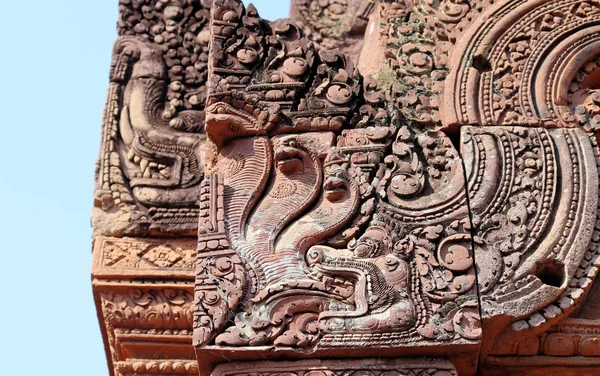 Виды Храм Ангкор Камбоджа Архитектура Юго Восточной Азии — стоковое фото