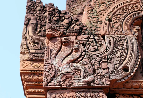ビュー アンコールカンボジア 東南アジアの建築 — ストック写真