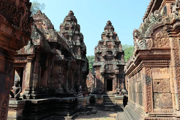 Vizionari Temple Angkor Cambodgia Arhitectura Din Sud Estul Asiei — Fotografie, imagine de stoc