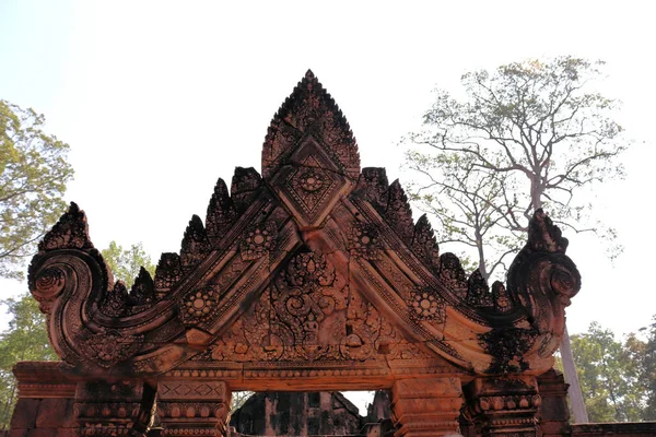 Manzara Tapınaklar Angkor Kamboçya Güneydoğu Asya Mimarisi — Stok fotoğraf