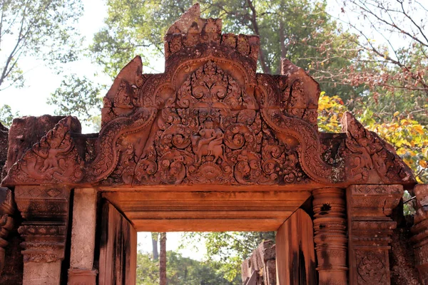 Utsikt Tempel Angkor Kambodja Arkitekturen Sydostasien — Stockfoto