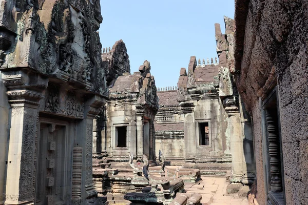 Vistas Templos Angkor Camboya Arquitectura Del Sudeste Asiático —  Fotos de Stock