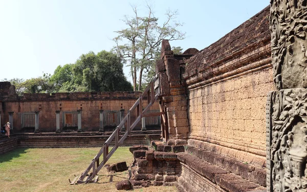 Vistas Templos Angkor Camboya Arquitectura Del Sudeste Asiático —  Fotos de Stock