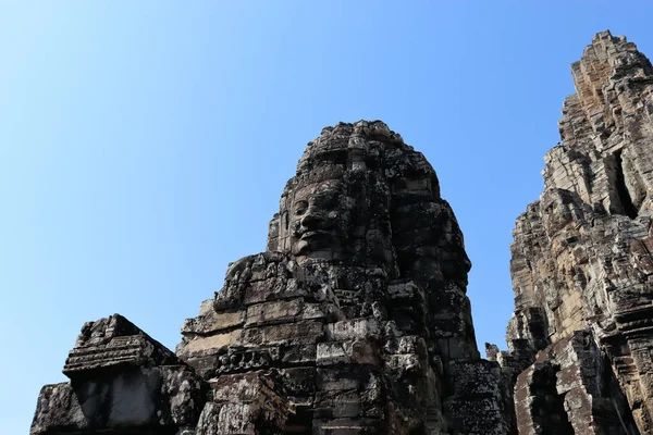 Vistas Templos Edificios Antiguos Camboya Rodeados Selva Tropical —  Fotos de Stock