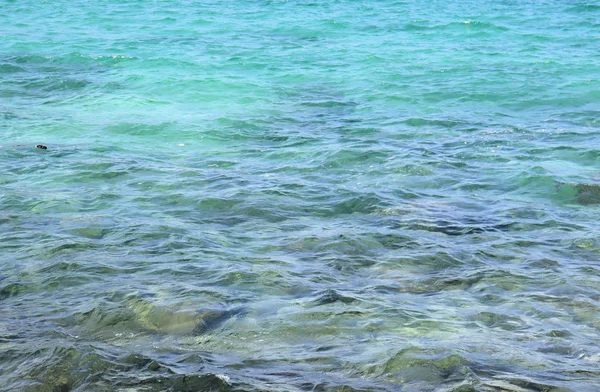 Tengerparti Nyaralás Trópusi Strand Napos Levegő Víz — Stock Fotó