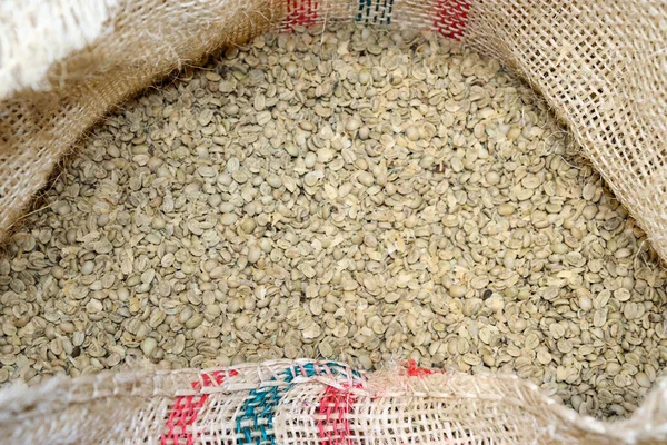 哥伦比亚咖啡 咖啡豆烘焙机 咖啡生产 — 图库照片