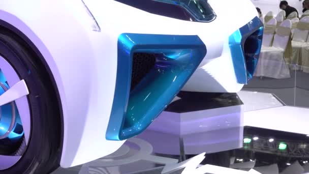 28 mars 2017. Le concept Toyota FCV Plus exposé au 38e Salon international de l'auto de Bangkok au Impact Centre . — Video