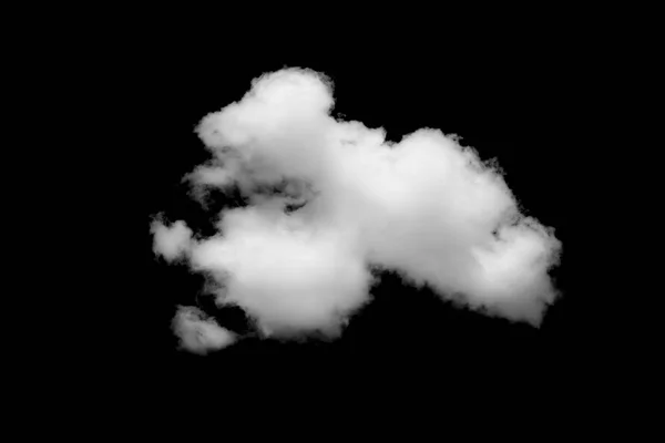 Nori pe fundal negru — Fotografie, imagine de stoc