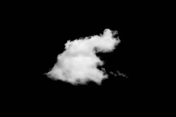 Clouds on black background — Stock Photo, Image