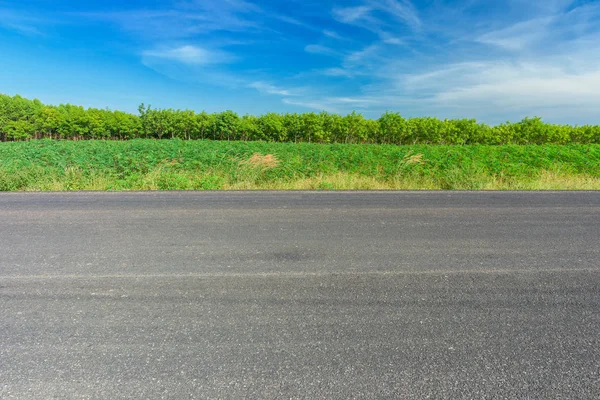 Asfalt yol ve kırsal kez bakıldı