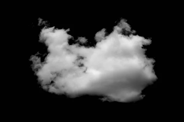 Clouds on black background — Stock Photo, Image