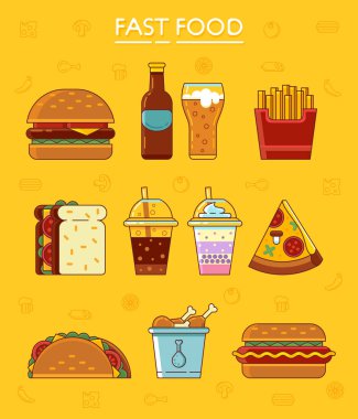 Fast Food simgeleri