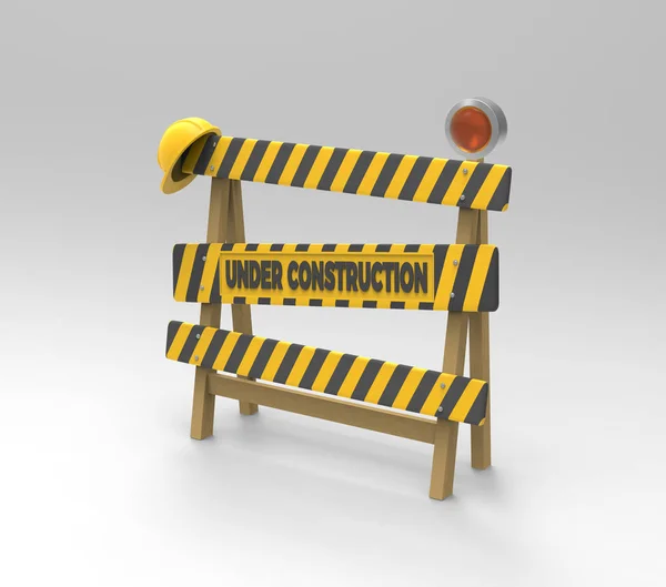 Under construction sign. — Stock Photo, Image