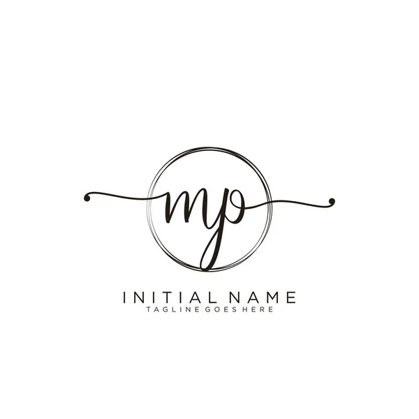 mp, pm, monogram logo. Calligraphic signature icon. Wedding Logo