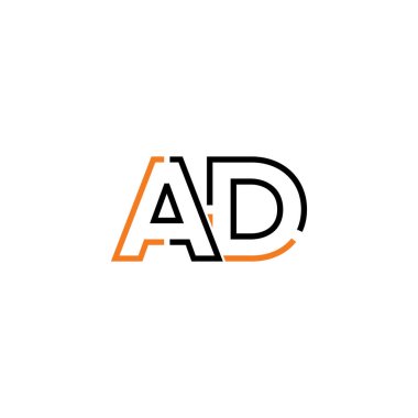 Harf Ad logo tasarım şablonu elementleri