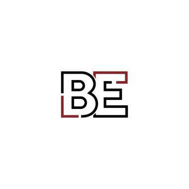 Harf logo simgesi tasarım şablonu elementleri