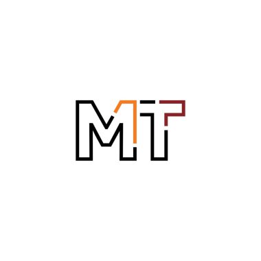 Harf logo simgesi tasarım şablonu elementleri