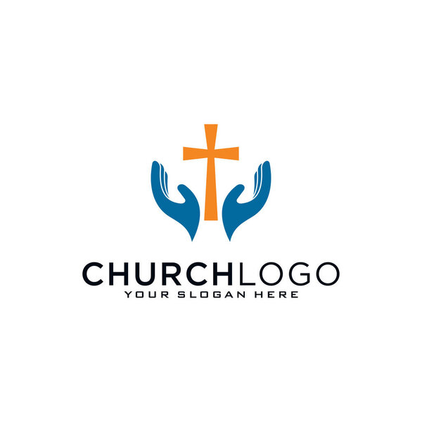 Church vector logo symbol graphic abstract template