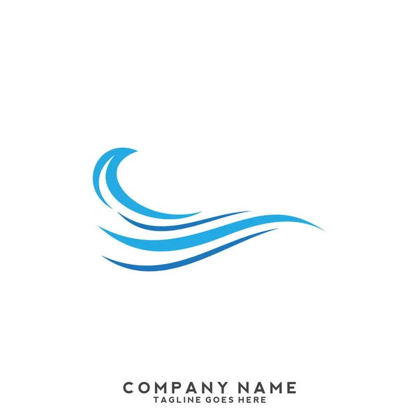 Логотип Водной Волны — стоковый вектор
