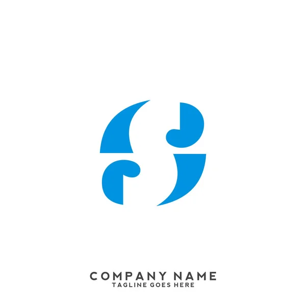 Initial Letter Logo Logo Template — Stock Vector