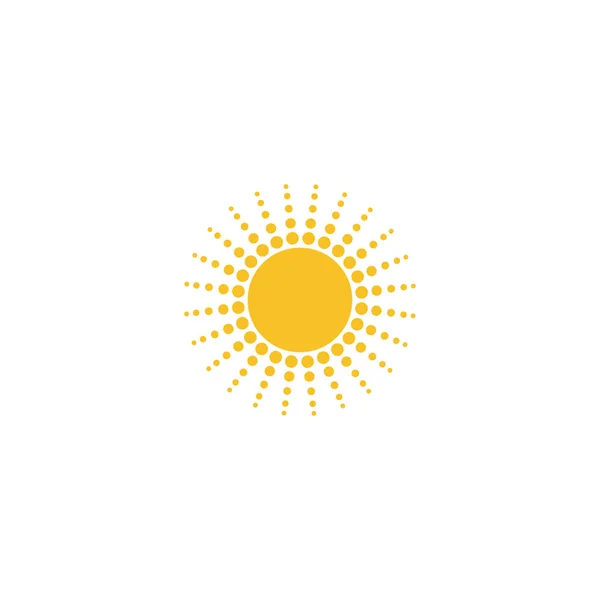 Modèle Conception Logo Sun — Image vectorielle
