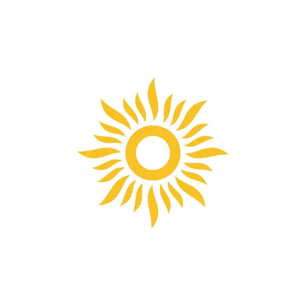 Modèle Conception Logo Sun — Image vectorielle