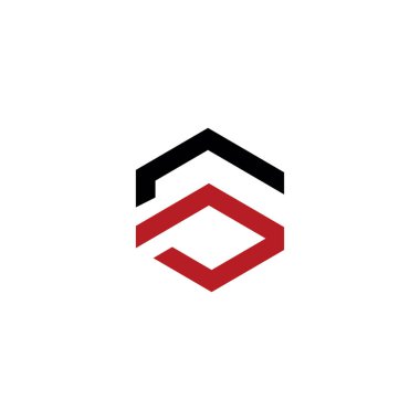 S logosu ilk harf şablonu.