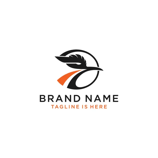 roadrunner logo vektör simgesi.