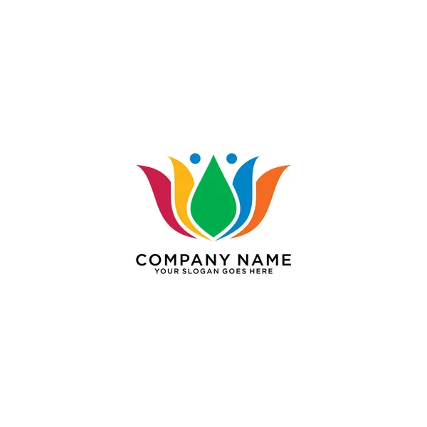 Logo Piękna Eleganckie Logo Dla Biznesu Związanego Urodą Modą Fryzurą — Wektor stockowy