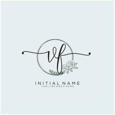 Download Initials Vf Free Vector Eps Cdr Ai Svg Vector Illustration Graphic Art