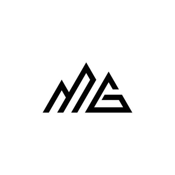 Lettre Logo Icône Design Éléments Modèle — Image vectorielle